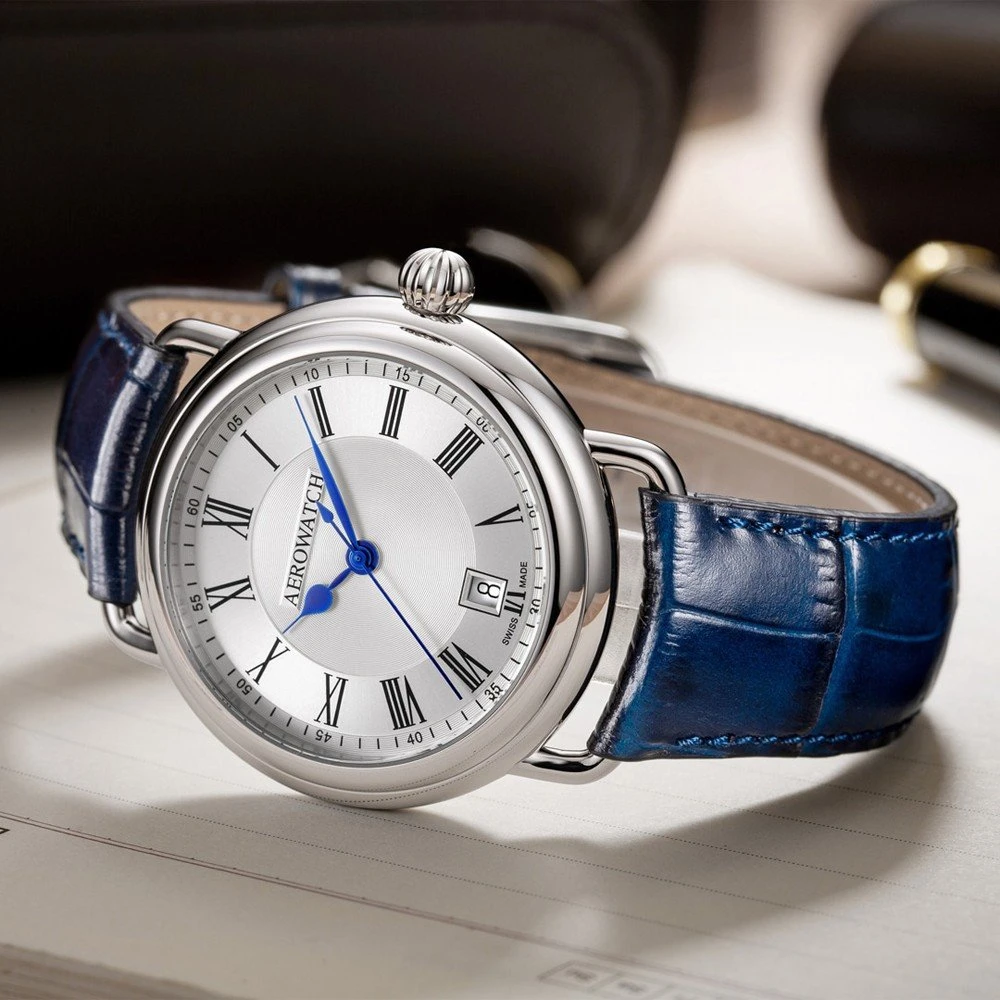 Aerowatch 1942 42900-AA26 1942 Quartz Watch 5 Aerowatch 1942 42900-AA26 1942 Quartz Watch - Image 3