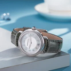 Aerowatch 1942 42960-AA19-DIA 1942 Lady Q Watch -Outlet Glis Chrono Store aerowatch 42960 aa19 dia 1942 15095443