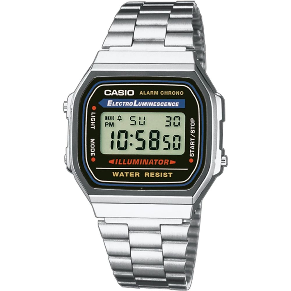 Casio Vintage A168WA-1YES Retro Mirror Watch 3 Casio Vintage A168WA-1YES Retro Mirror Watch