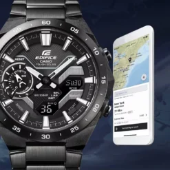 Casio Edifice Bluetooth ECB-2200DC-1AEF Windflow Watch -Outlet Glis Chrono Store casio edifice ecb 2200dc 1aef windflow 15566801