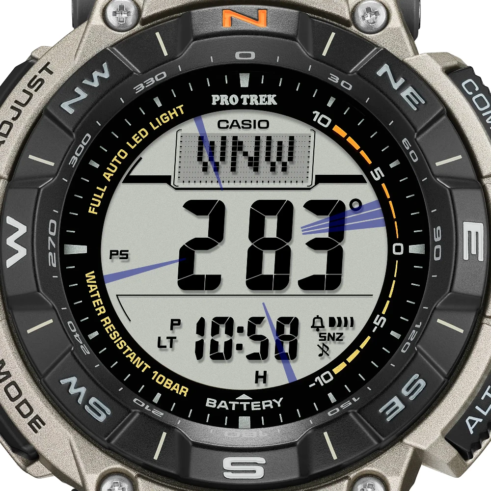 Casio Pro Trek PRG-340T-7ER Watch 4 Casio Pro Trek PRG-340T-7ER Watch - Image 2