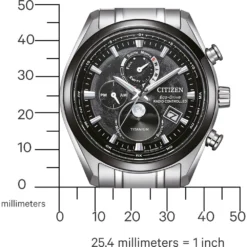 Citizen Super Titanium BY1018-80E Tsuki-yomi Watch -Outlet Glis Chrono Store citizen by1018 80e radio controlled moonphase 15532970