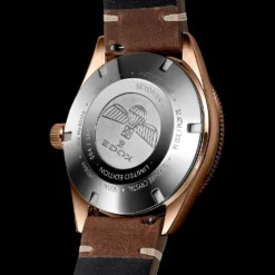 Edox Skydiver 80126-3BRN-BUIDR Watch -Outlet Glis Chrono Store edox 80126 3brn buidr skydiver 15679988