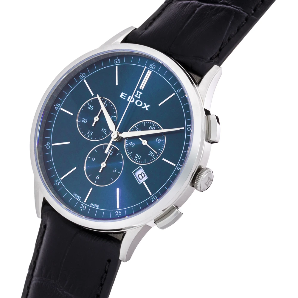 Edox Les Vauberts 10236-3C-BUIN Watch 4 Edox Les Vauberts 10236-3C-BUIN Watch - Image 2