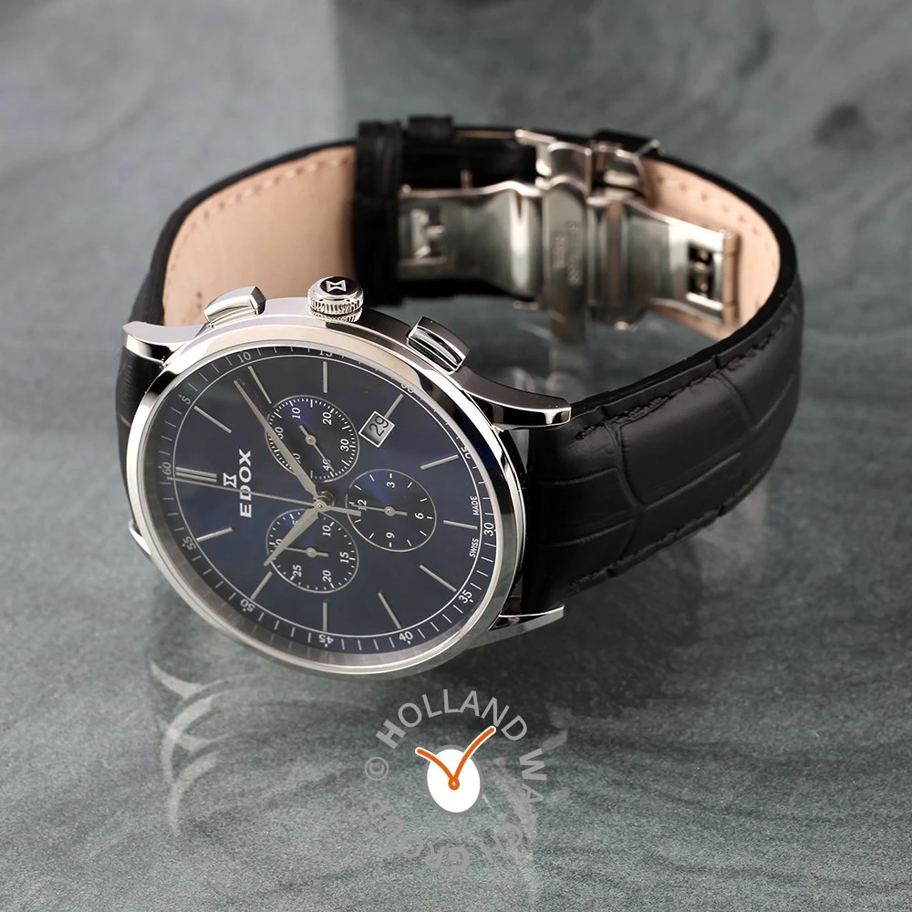 Edox Les Vauberts 10236-3C-BUIN Watch 5 Edox Les Vauberts 10236-3C-BUIN Watch - Image 3