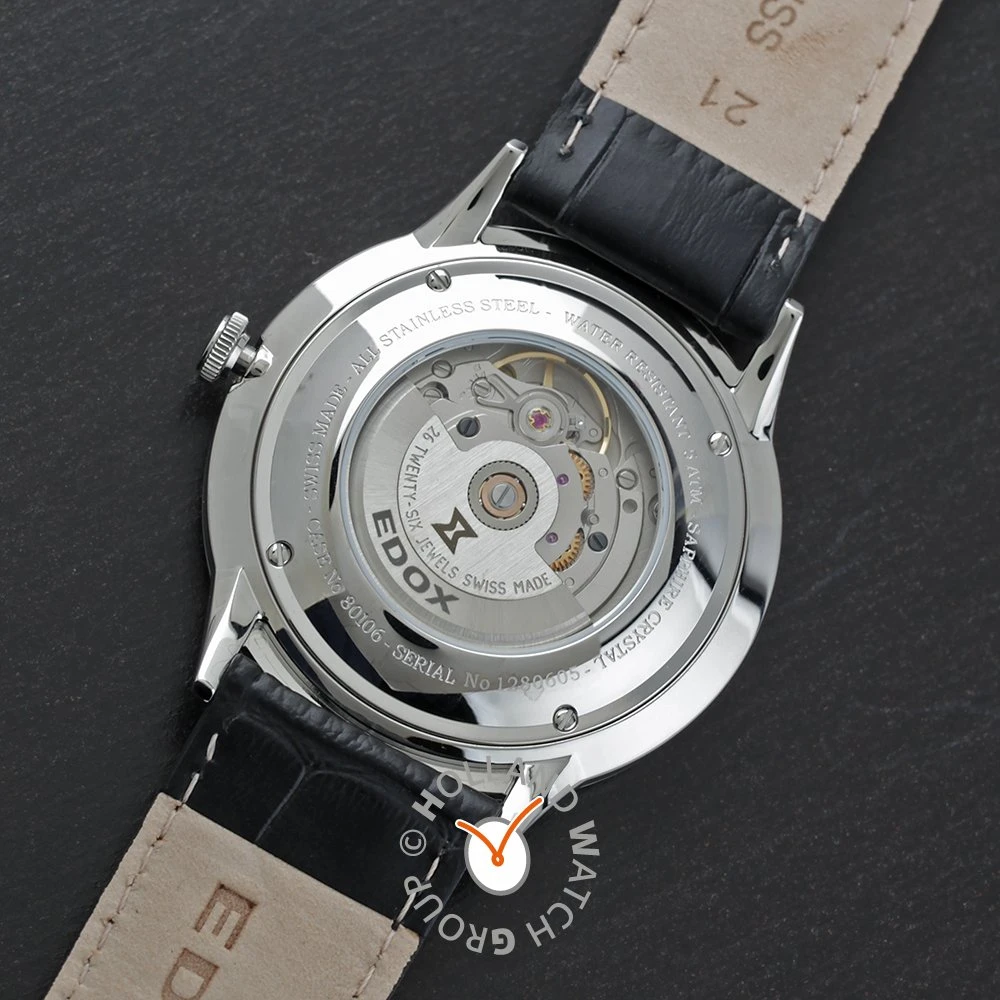 Edox Les Vauberts 80106-3C-AIN Watch 6 Edox Les Vauberts 80106-3C-AIN Watch - Image 4