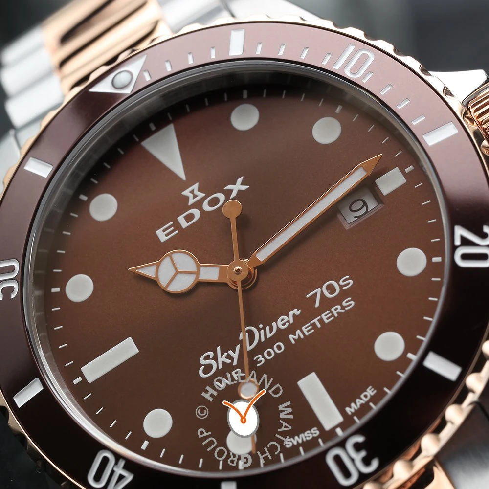 Edox Skydiver 53017-357RBRM-BRI Watch 7 Edox Skydiver 53017-357RBRM-BRI Watch - Image 5