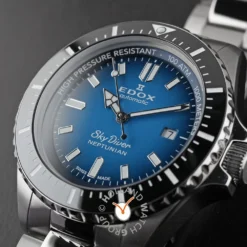 Edox Skydiver 80120-3NM-BUIDN Skydiver Neptunian Watch -Outlet Glis Chrono Store edox skydiver neptunian 80120 3nm buidn 13030119