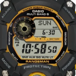 G-Shock Rangeman GW-9400Y-1ER Rangeman - Yellow Accent Watch -Outlet Glis Chrono Store g shock g shock rangeman gw 9400y 1er watch gw 9400y 1er 14599981