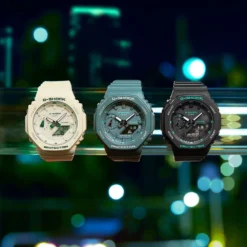 G-Shock G-MS GMA-S2100GA-1AER Green Accent Colors Watch -Outlet Glis Chrono Store g shock gma s2100ga 1aer green accent colors 14874310
