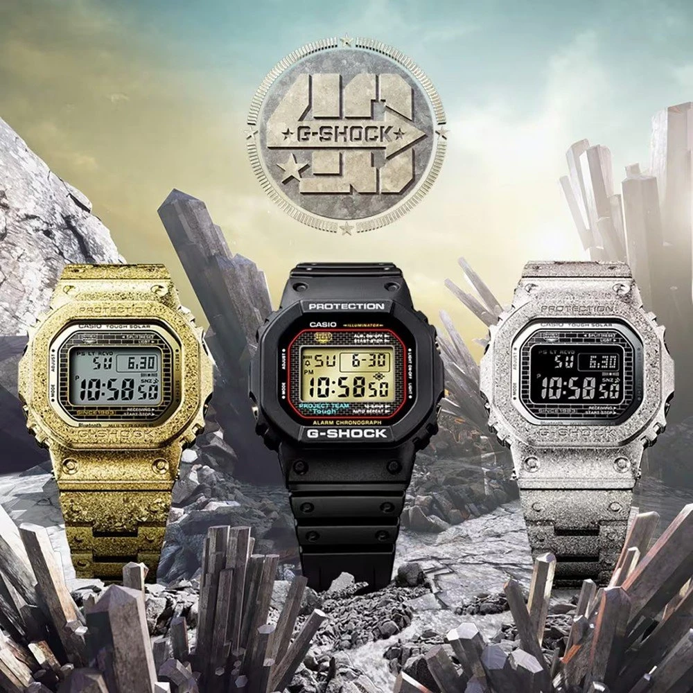 G-Shock G-Metal GMW-B5000PS-1ER The Origin - 40th Anniversary Bluetooth Watch 7 G-Shock G-Metal GMW-B5000PS-1ER The Origin - 40th Anniversary Bluetooth Watch - Image 5
