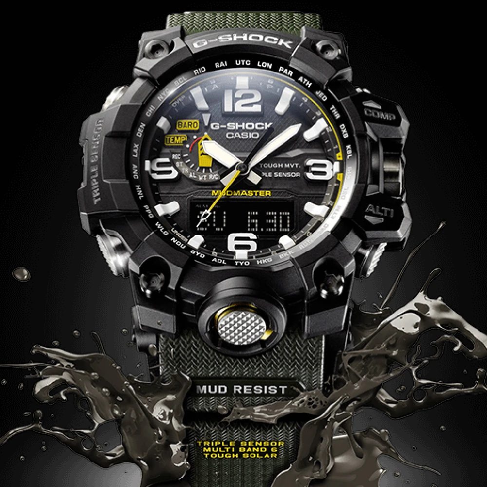 G-Shock Mudmaster GWG-1000-1A3ER Watch 9 G-Shock Mudmaster GWG-1000-1A3ER Watch - Image 7