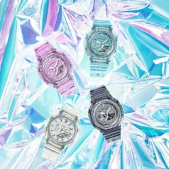 G-Shock G-MS GMA-S2100SK-7AER Women Classic Watch -Outlet Glis Chrono Store g shock women classic gma s2100sk 7aer 14049915