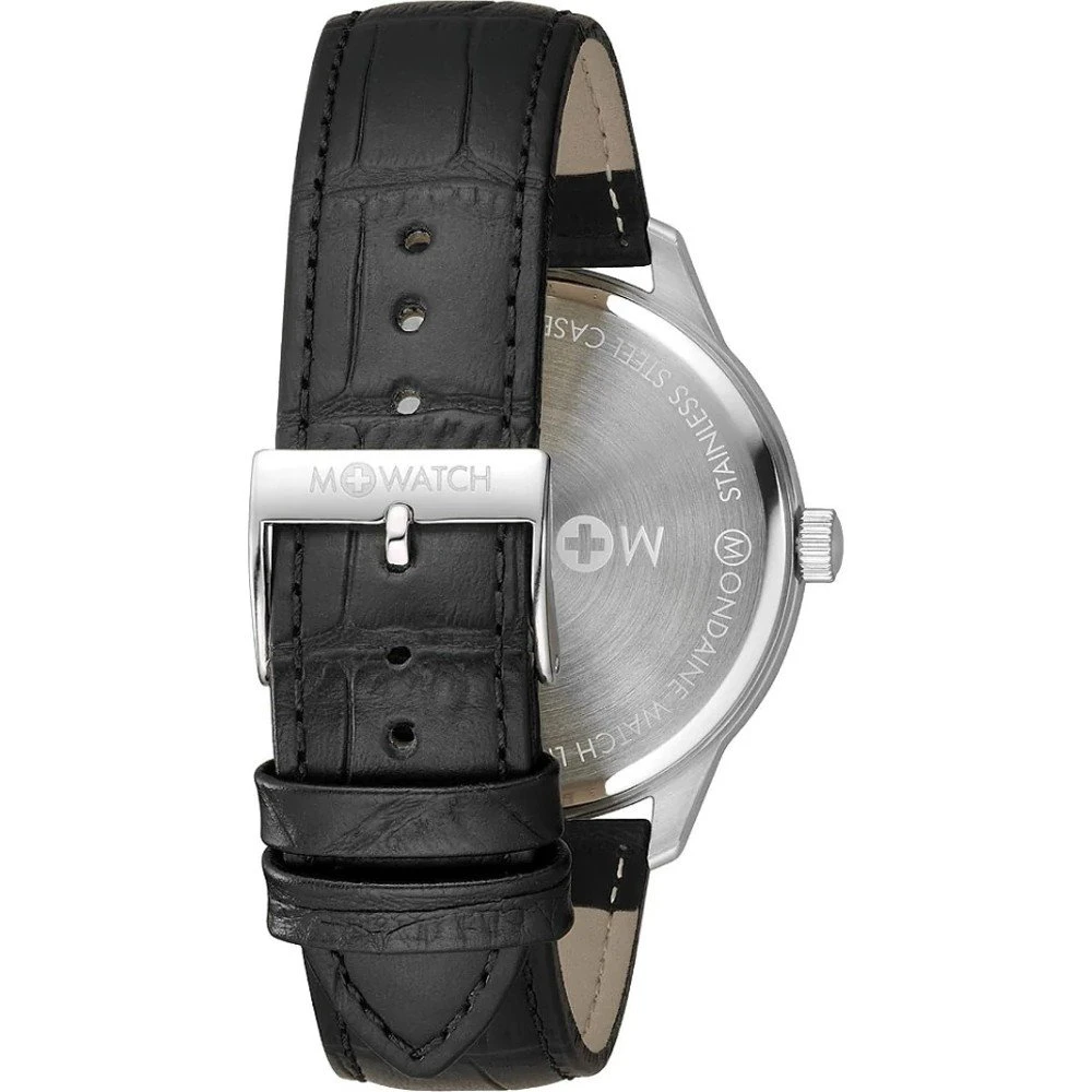 M-Watch By Mondaine Blue WBB.60220.LB Black & White Watch 5 M-Watch By Mondaine Blue WBB.60220.LB Black & White Watch - Image 3