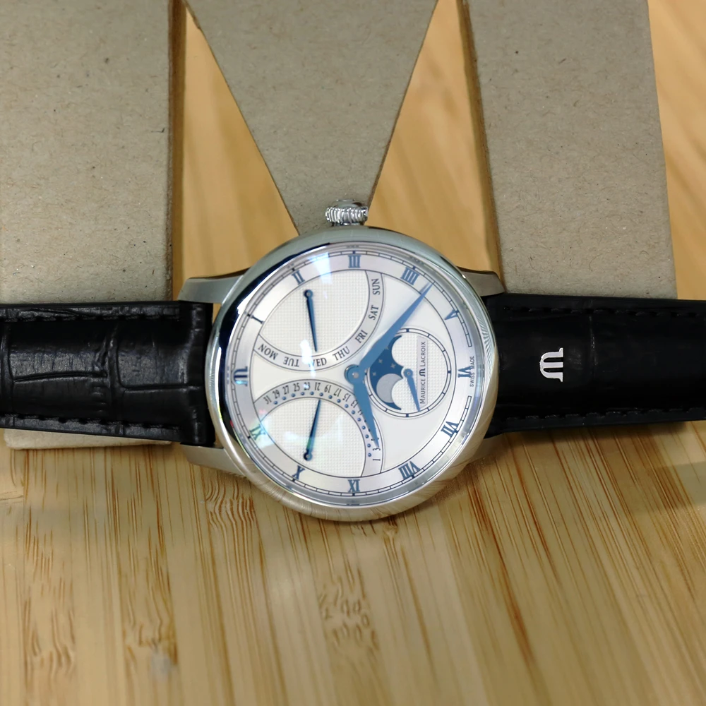 Maurice Lacroix Masterpiece MP6608-SS001-110-1 Masterpiece Lune Retrograde Watch 5 Maurice Lacroix Masterpiece MP6608-SS001-110-1 Masterpiece Lune Retrograde Watch - Image 3