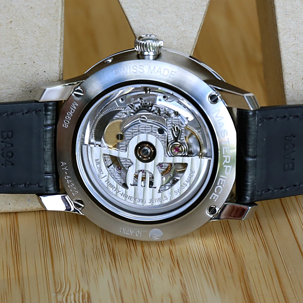 Maurice Lacroix Masterpiece MP6608-SS001-110-1 Masterpiece Lune Retrograde Watch 6 Maurice Lacroix Masterpiece MP6608-SS001-110-1 Masterpiece Lune Retrograde Watch - Image 4