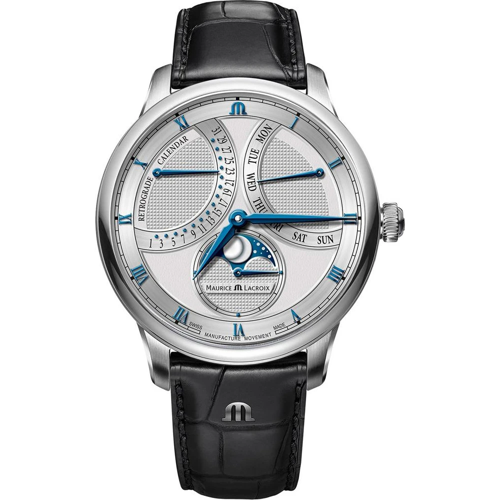 Maurice Lacroix Masterpiece MP6608-SS001-110-1 Masterpiece Lune Retrograde Watch 3 Maurice Lacroix Masterpiece MP6608-SS001-110-1 Masterpiece Lune Retrograde Watch