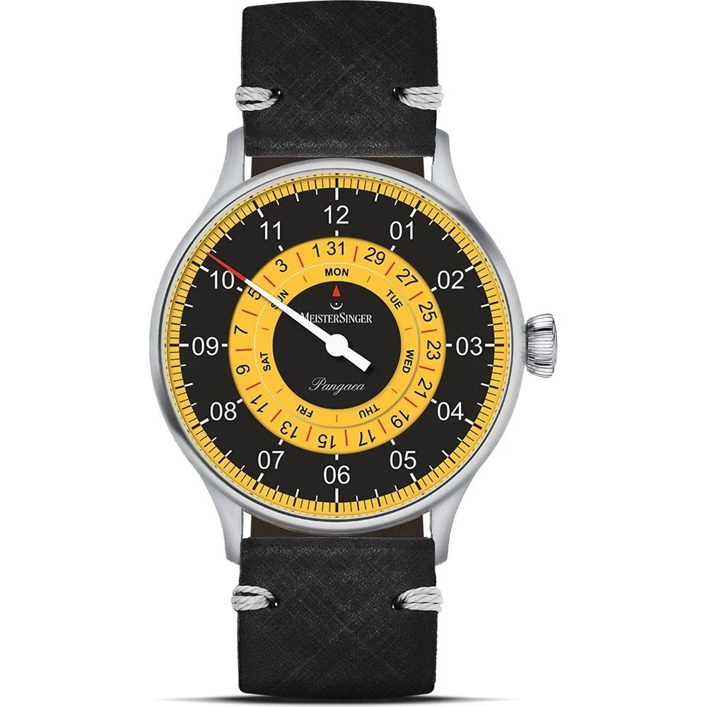 Meistersinger Pangaea S-PDD9Z25 Pangaea Day Date Watch 3 Meistersinger Pangaea S-PDD9Z25 Pangaea Day Date Watch