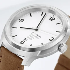 Mondaine Helvetica MH1.B1210.LG Helvetica No1 Bold Watch -Outlet Glis Chrono Store mondaine helvetica no1 bold mh1 b1210 lg 7