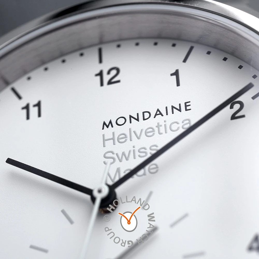 Mondaine Helvetica MH1.R2010.LG Helvetica Regular Watch 7 Mondaine Helvetica MH1.R2010.LG Helvetica Regular Watch - Image 5