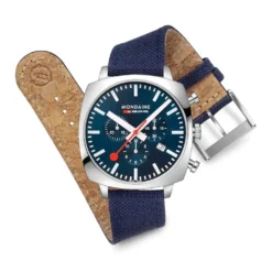 Mondaine Cushion MSL.41440.LD Grand Cushion Watch -Outlet Glis Chrono Store mondaine msl41440ld grand cushion 15474326