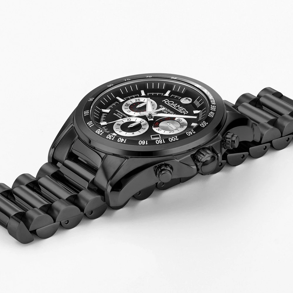Roamer Rockshell 220837-42-55-20 Rockshell Mark III Chrono Watch 4 Roamer Rockshell 220837-42-55-20 Rockshell Mark III Chrono Watch - Image 2