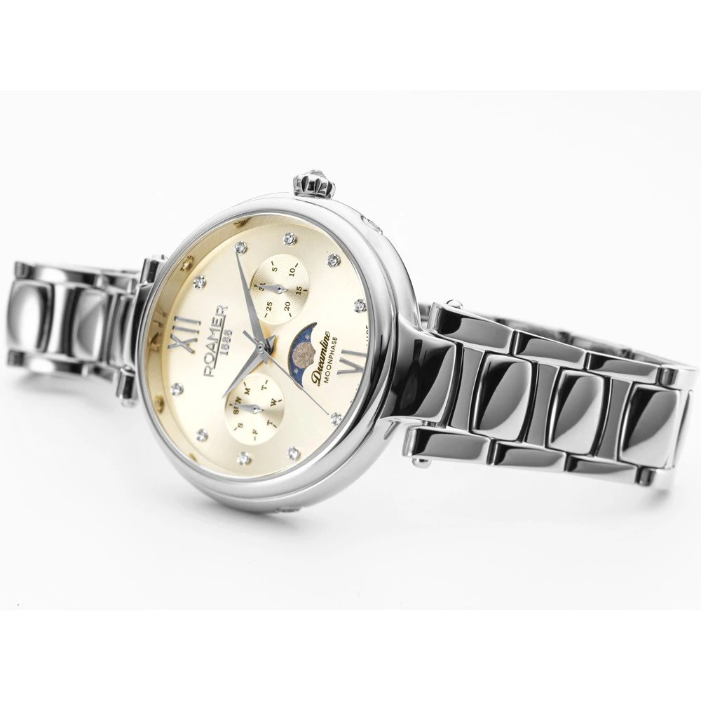 Roamer Dreamline 858801-41-19-50 Dreamline Moonphase Watch 5 Roamer Dreamline 858801-41-19-50 Dreamline Moonphase Watch - Image 3