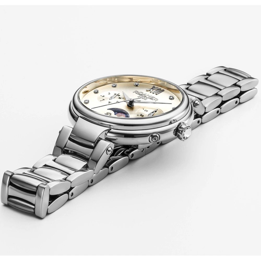 Roamer Dreamline 858801-41-19-50 Dreamline Moonphase Watch 4 Roamer Dreamline 858801-41-19-50 Dreamline Moonphase Watch - Image 2