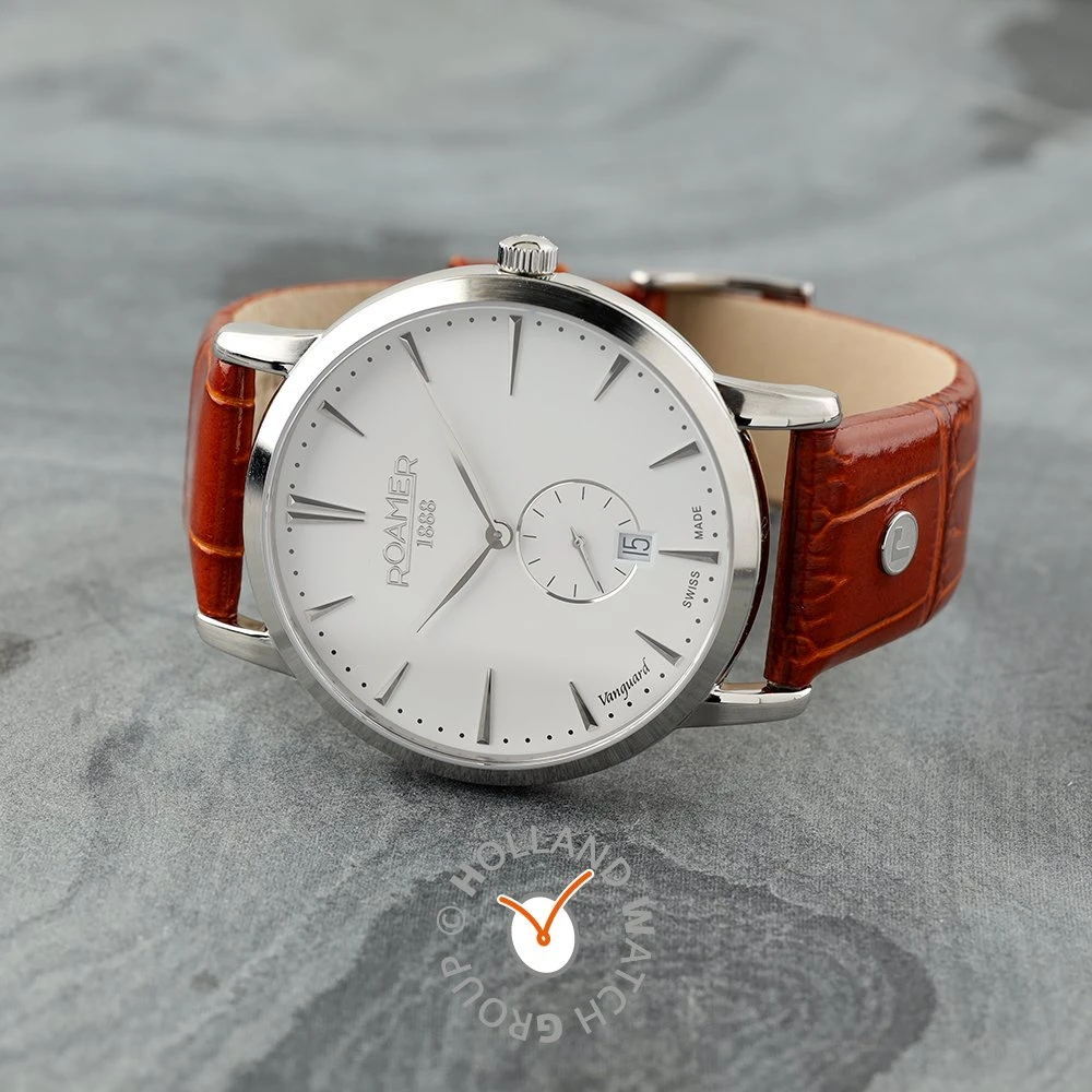 Roamer Slim-Line 980812-41-25-09 Vanguard Slim Line Small Second Watch 4 Roamer Slim-Line 980812-41-25-09 Vanguard Slim Line Small Second Watch - Image 2