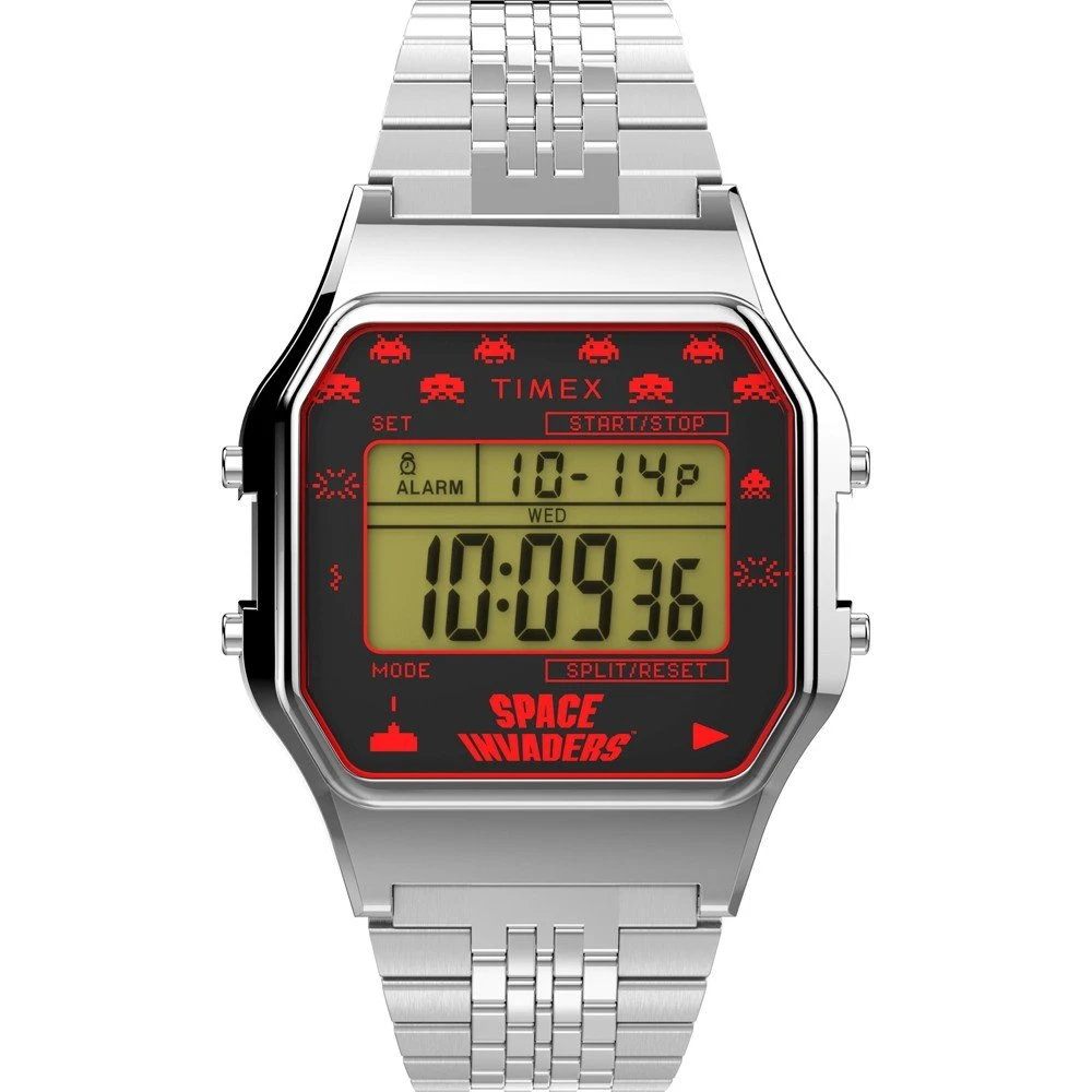 Timex TW2V30000 T80 X Space Invaders Watch 3 Timex TW2V30000 T80 X Space Invaders Watch