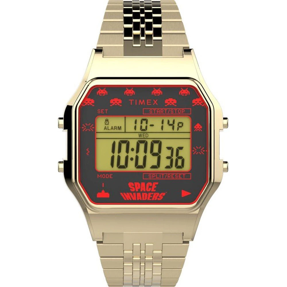 Timex TW2V30100 T80 X Space Invaders Watch 3 Timex TW2V30100 T80 X Space Invaders Watch